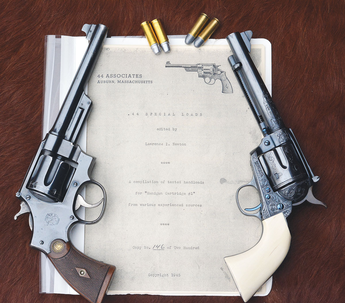 The “44 ASSOCIATES” were organized in the early 1940s and shared stories and handload data in a newsletter format for the 44 Special. This served to increase interest in a modern, powerful 44 caliber sixgun load.